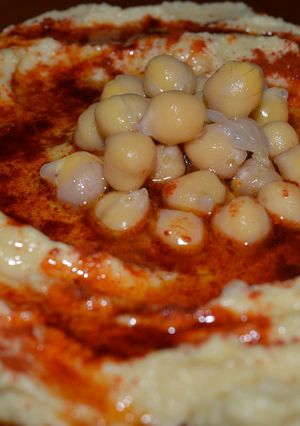 Una foto de Hummus Pasta de garbanzos