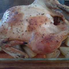 Simple Roasted Chicken রেসিপির প্রধান ছবি