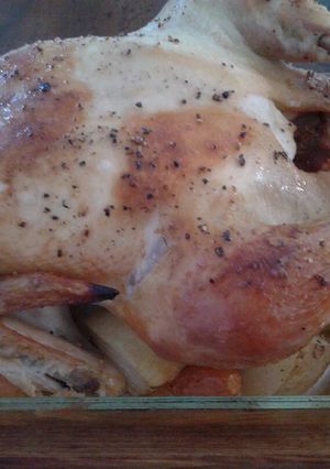 Foto resep Simple Roasted Chicken