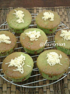 Foto resep Pandan Chiffon Cupcakes