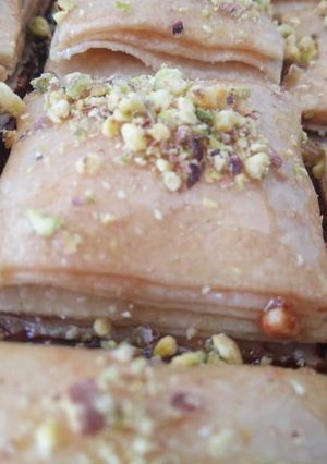 صورة لوصفة بقلاوة بعجينة الفيلو 🍰