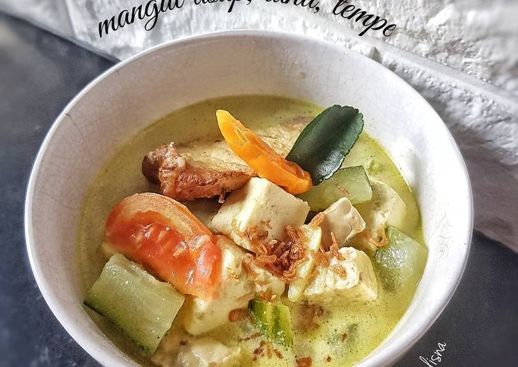 Resep Mangut Asap, Tahu, Tempe yang Lezat