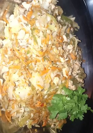 A picture of Chicken veggi stuffing💕چکن ویجی اسٹفنگ💕.