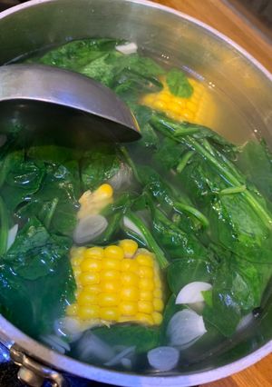 Foto resep Sayur bening bayam