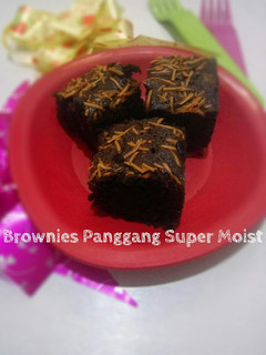 Foto resep Brownies panggang super moist