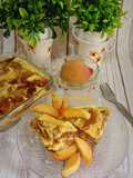Peach Summer Pudding
