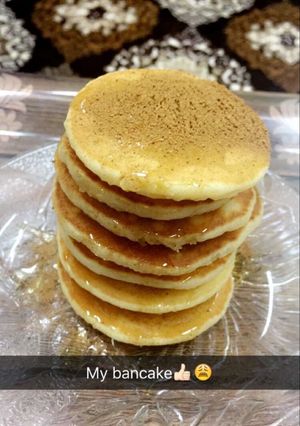 صورة لوصفة بانكيك 😋بالعسل🍯