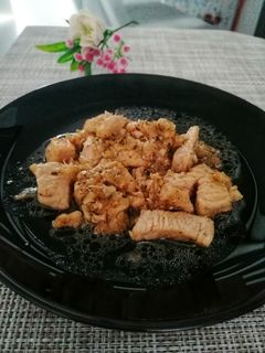 Una foto de Pollo al Vino Blanco