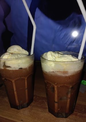 Foto resep Dark choco float