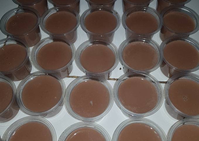 Resep Silky Puding (Puyo) Coklat Pop Ice untuk Jualan Modal Minim yang Sempurna