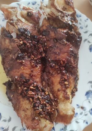 Foto resep Ikankrapugorengsausbawang