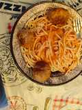 Albóndigas con spaghetti
