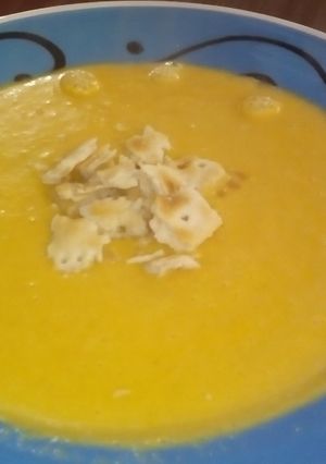 Una foto de Crema de vegetales