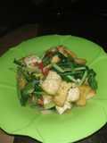 Tumis Sayur Sosin dan Tahu Sederhana