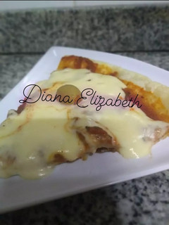 Una foto de Pizza rápida con masa de tarta🍕👩🏼🍳