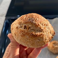 A picture of Easy Mini Whole wheat Bread.