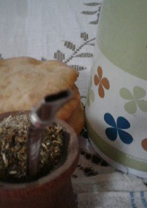 Una foto de Torta frita a el estilo posadeña