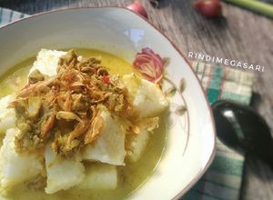 Foto resep 51. Lontong Kari Daging FiberCreme