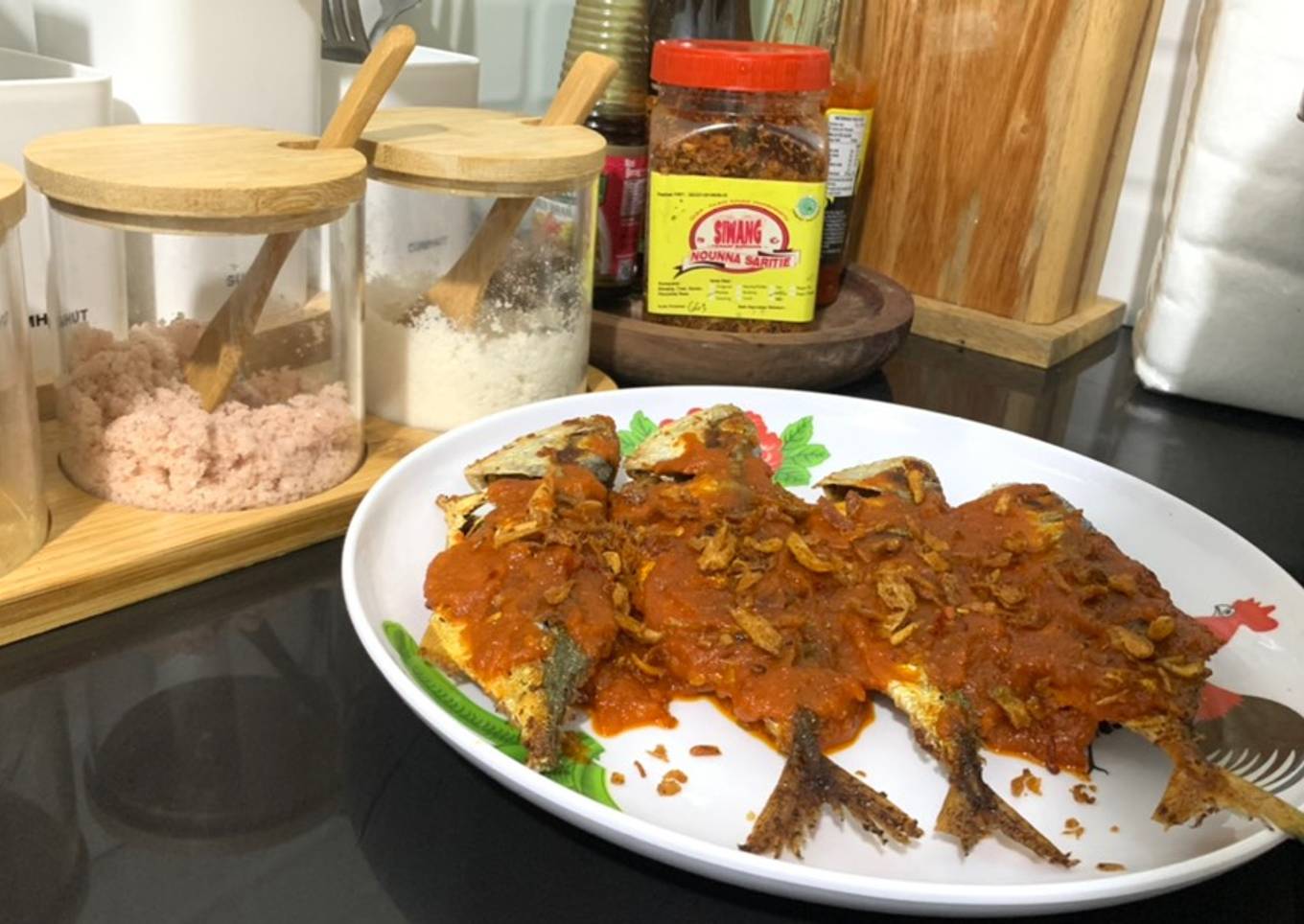 Ikan Gembung Balado