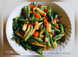 Foto resep Tumis buncis soleng saus tiram