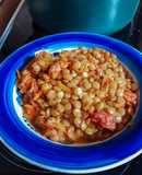 Guiso de lentejas con verduras