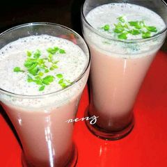 Sol Kadhi(Flavoured Coconut Milk) A picture of Sol Kadhi(Flavoured Coconut Milk).