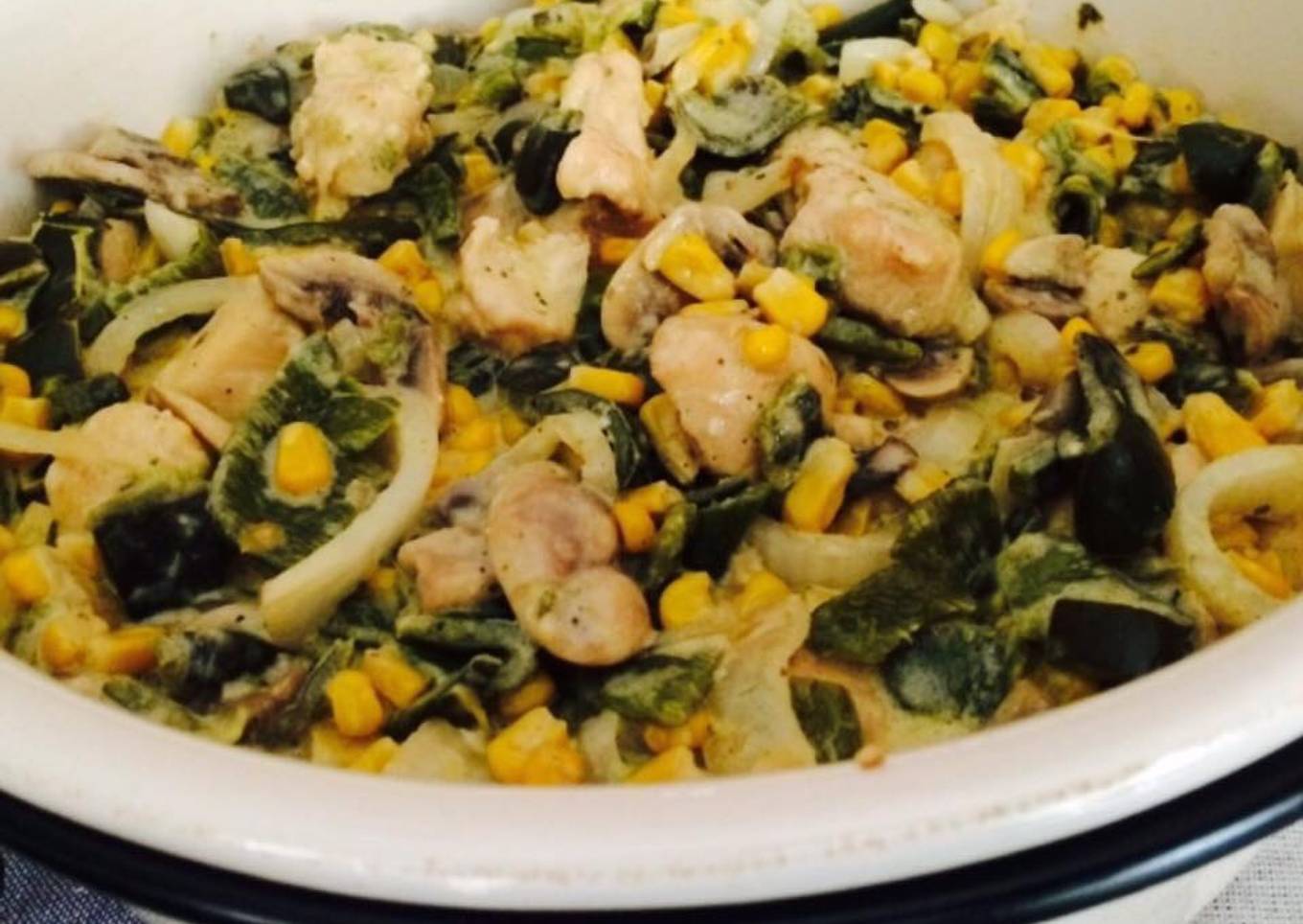 Pollo a la poblana 😋😋