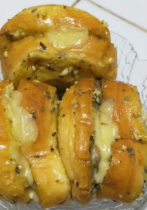 Foto resep Korean Garlic Cheese Bread