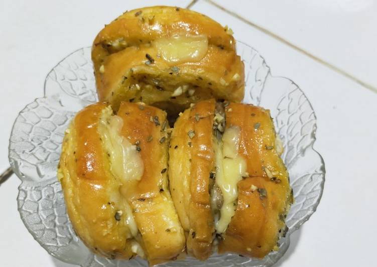 Resep Korean Garlic Cheese Bread Ekonomis Untuk Dijual