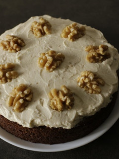 Una foto de Carrot cake sin azúcar