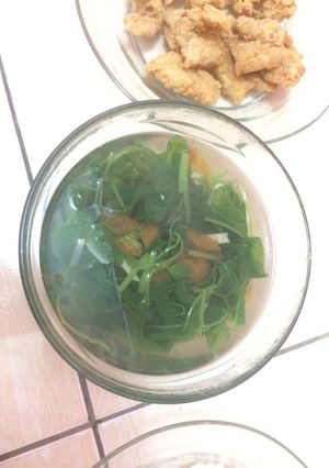 Foto resep Sayur bayam sederhana
