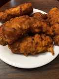 Hot spicy fried chicken tenders