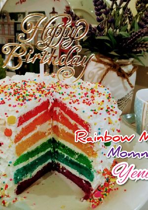 Foto resep Rainbow Mini Cake Kukus (MiCaKu)