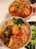Bún riêu with Full Toppings for Students Abroad