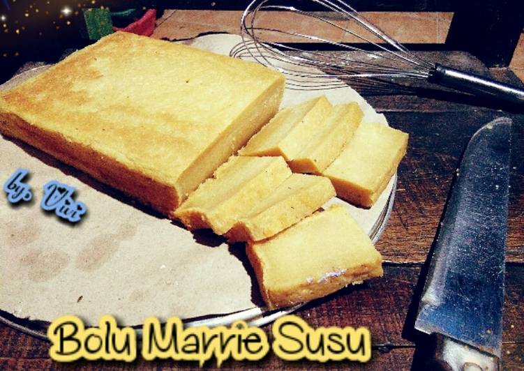 Resep Bolu Marrie Susu ala Vivi, Lezat