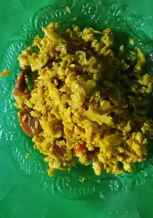 Foto resep Ikan asin orek telur