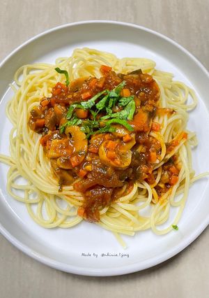 Foto resep Spaghetti Bolognaise Mushroom