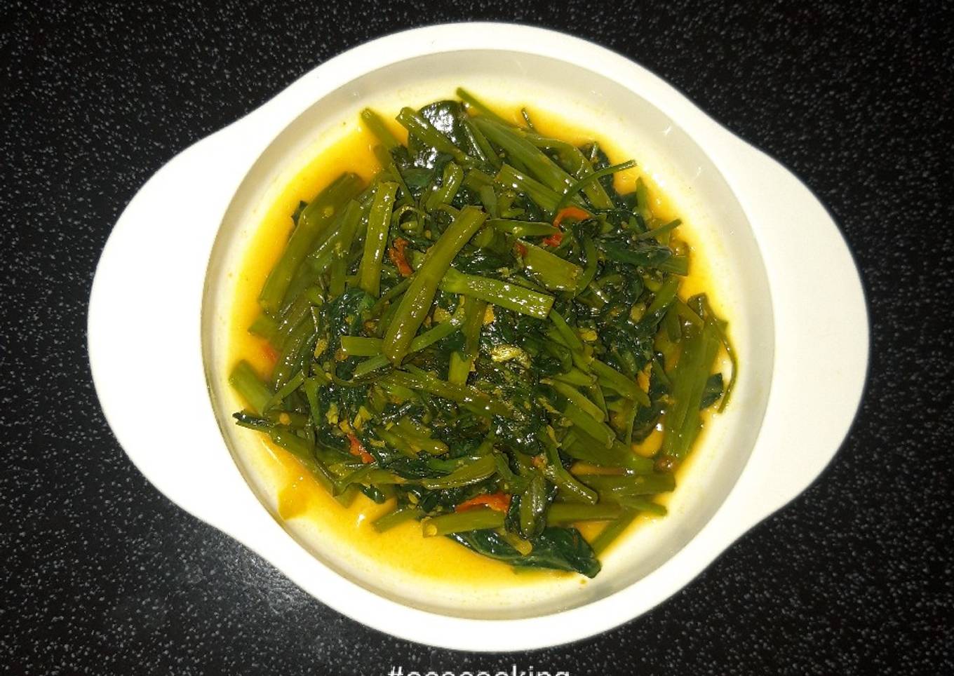 Bagaimana Membuat Rica rica kangkung, Lezat