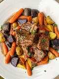 Braised Wagyu Roast with Carrots and Potatoes