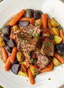 Braised Wagyu Roast with Carrots and Potatoes