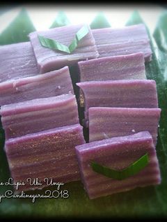 Foto resep Kue Lapis Ubi Ungu
