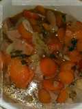Sop KKW (kembang kol wortel) toping baso