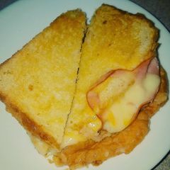 A picture of Easy Grilled Ham and Cheese Sandwiches.