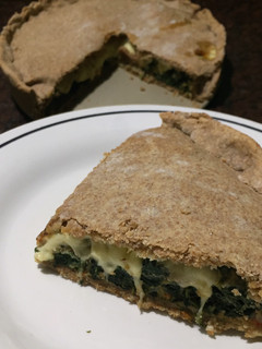 Una foto de TARTA INTEGRAL DE ESPINACA 🥬