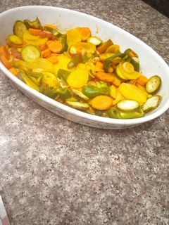 صورة لوصفة صينيه خضار بطريقه صحيه