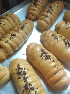 Foto resep Roti isi Pisang Coklat Keju