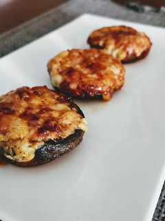 Una foto de Champiñones rellenos a la mallorquina