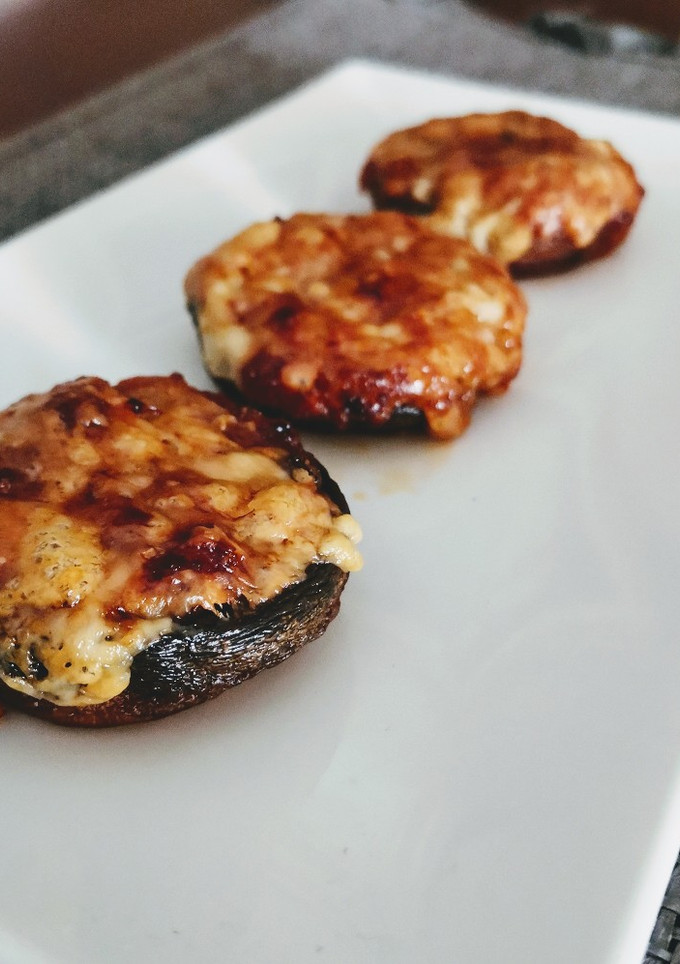 Una foto de Champiñones rellenos a la mallorquina