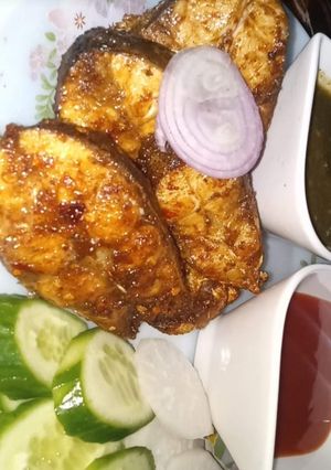 A picture of Fish Fry🐟🐟.