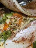 Salmón blanco con brócoli y verduras del Viernes Santo